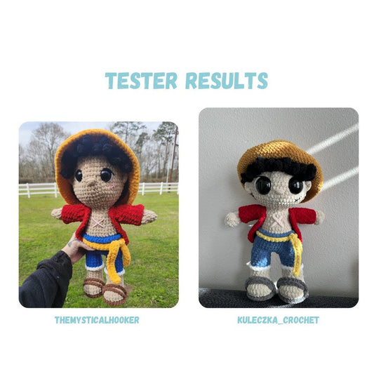 Anime Pirate Crochet Pattern