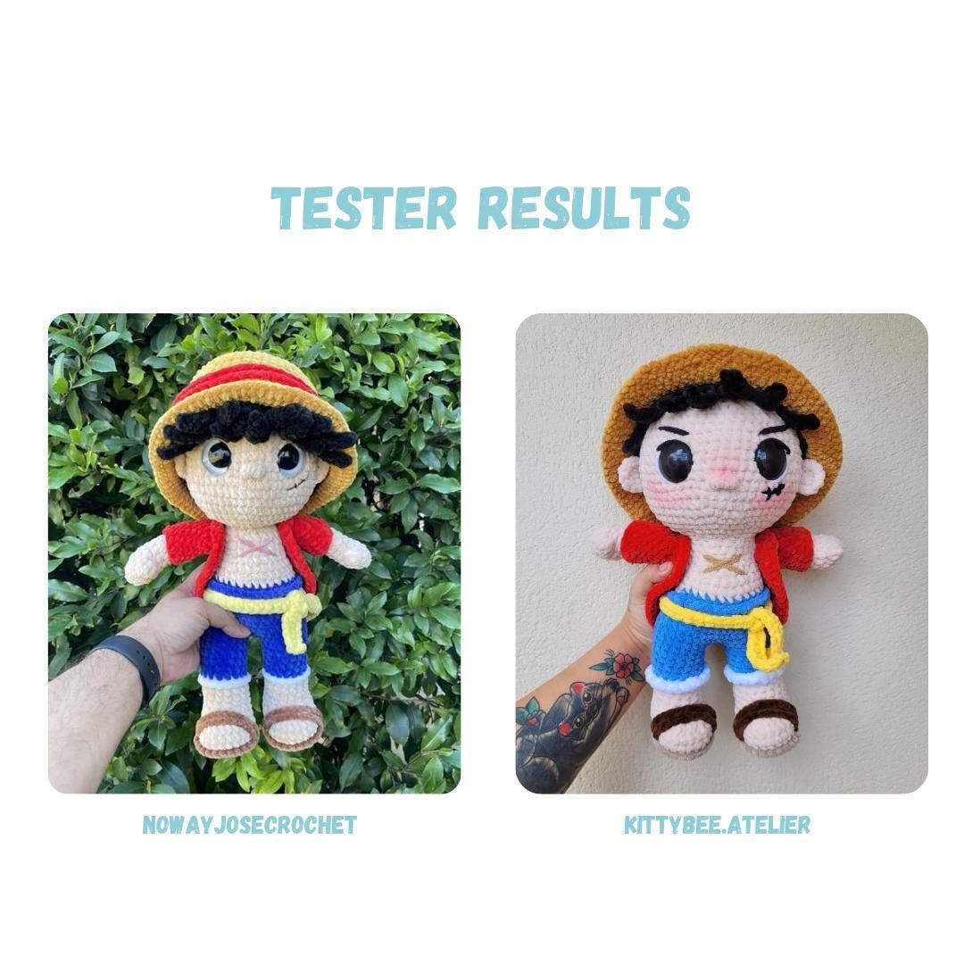 Anime Pirate Crochet Pattern