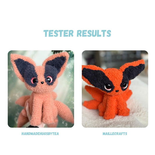 Anime Ninja Fox Crochet Pattern