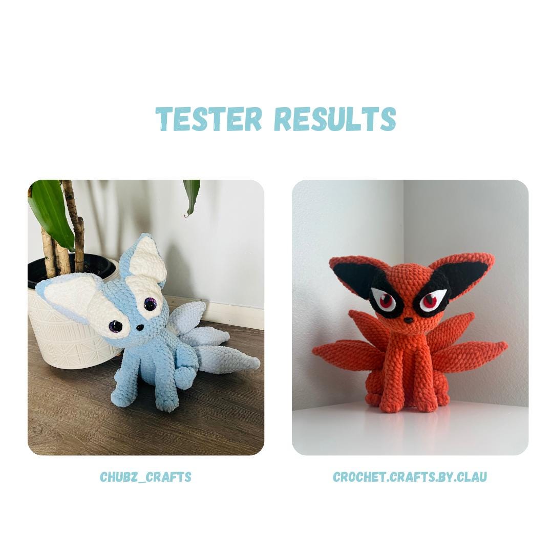 Anime Ninja Fox Crochet Pattern