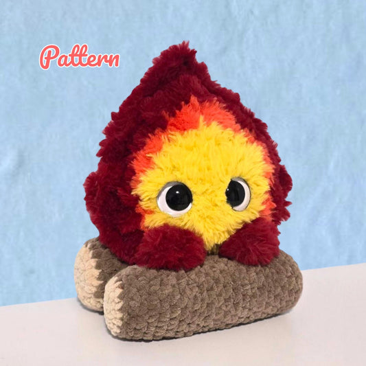 Big Fire Demon Crochet Pattern