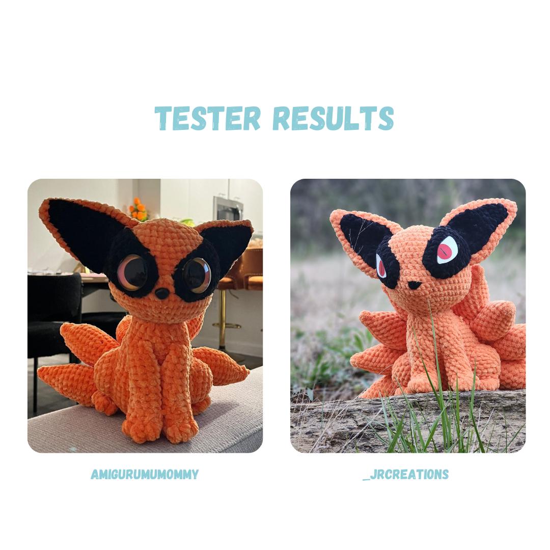 Anime Ninja Fox Crochet Pattern