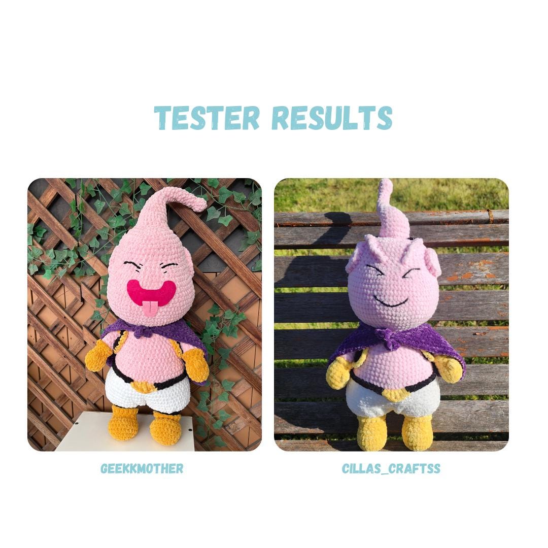 Gummi Monster Fighter Crochet Pattern