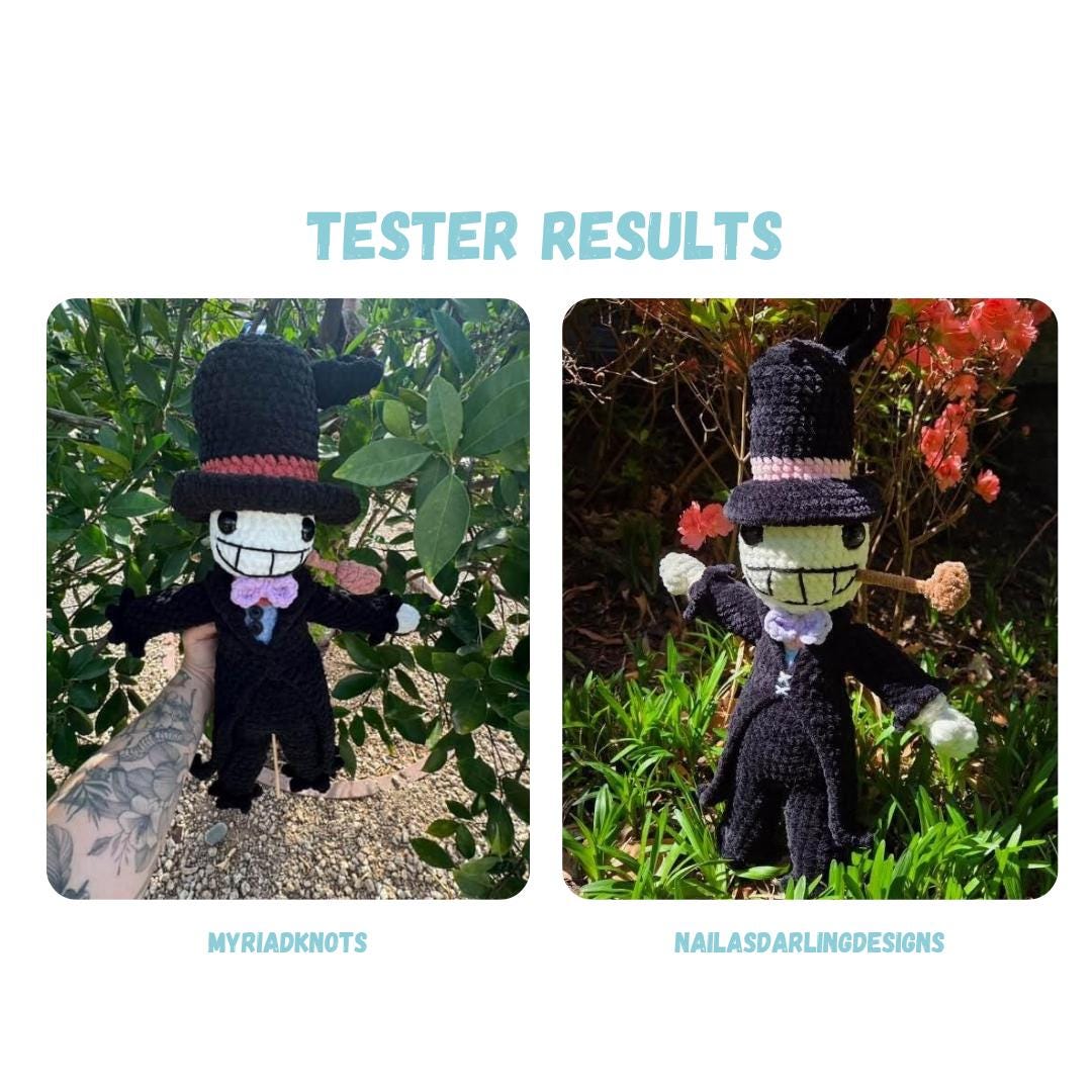 Anime Scarecrow Crochet Pattern