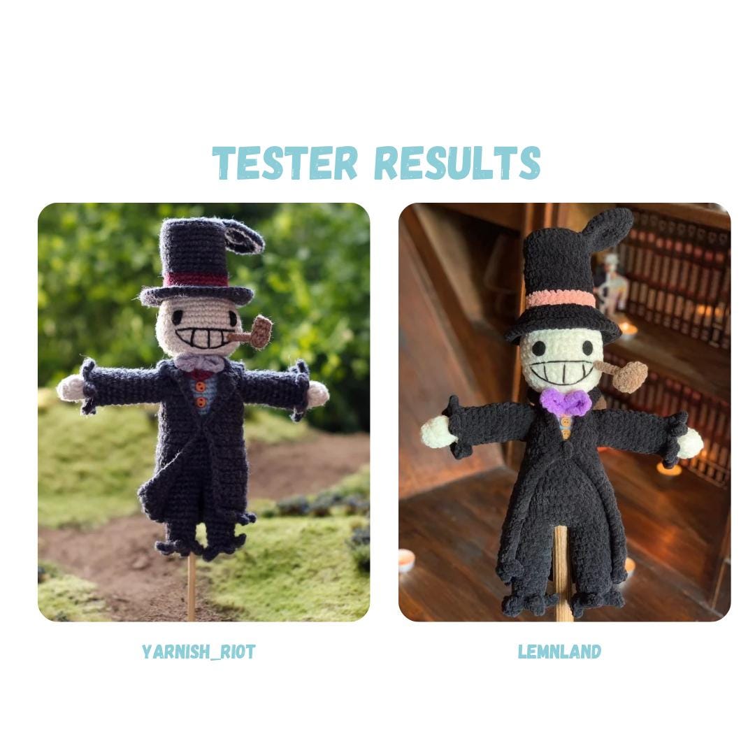 Anime Scarecrow Crochet Pattern