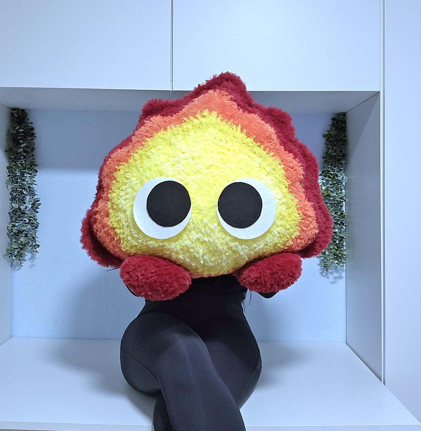 XL Fire Demon Pillow Crochet Pattern