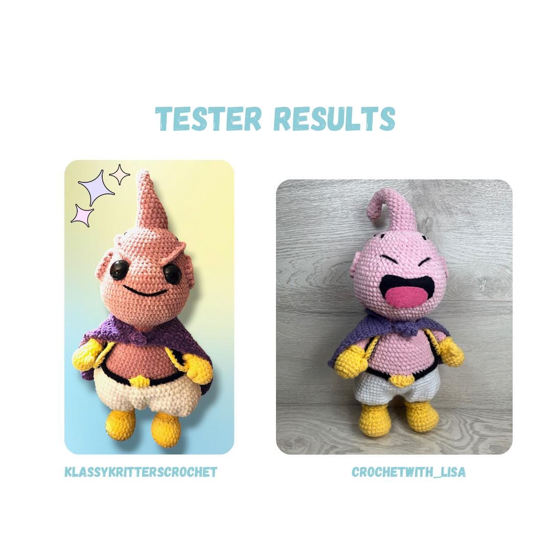 Gummi Monster Fighter Crochet Pattern