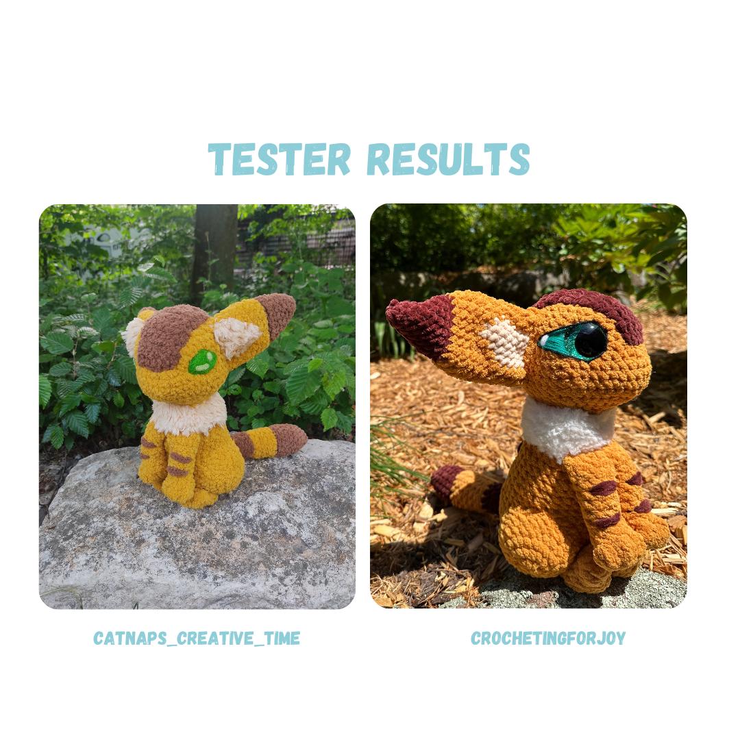 Squirrel Fox Crochet Pattern