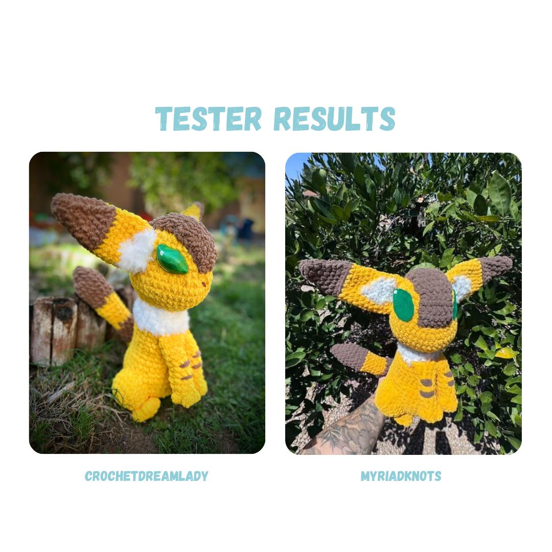 Squirrel Fox Crochet Pattern