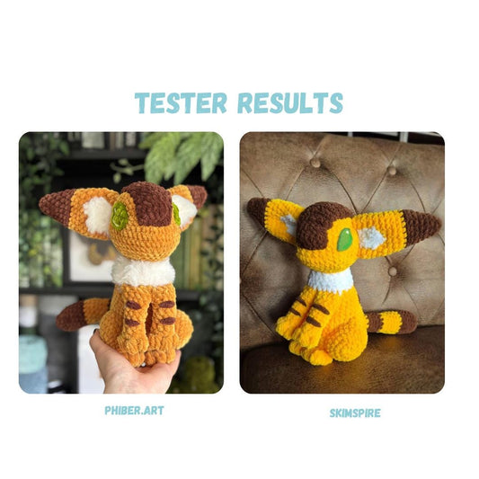 Squirrel Fox Crochet Pattern