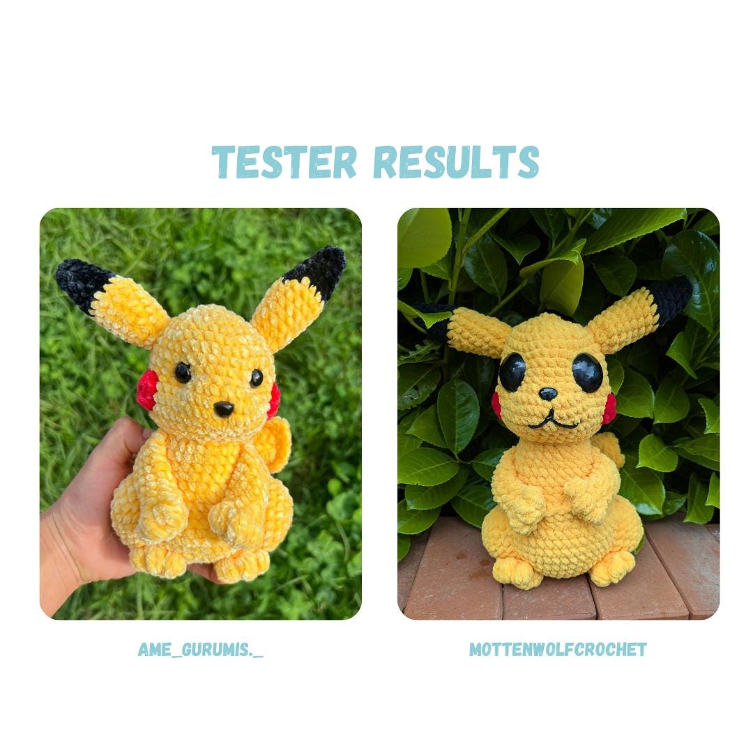 Electric Friend Crochet Pattern
