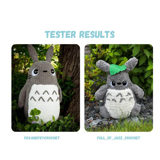 BUNDLE Chibi Small Big Friendly Neighbor Crochet Pattern