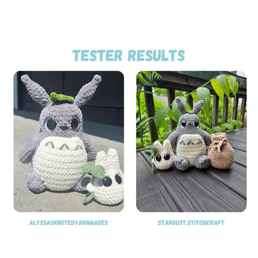 Chibi & Small Friendly Neighbor Bundle Crochet Pattern