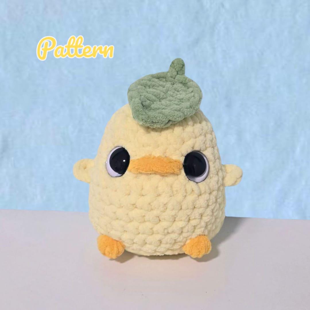 Chibi Duck Crochet Pattern LOW SEW