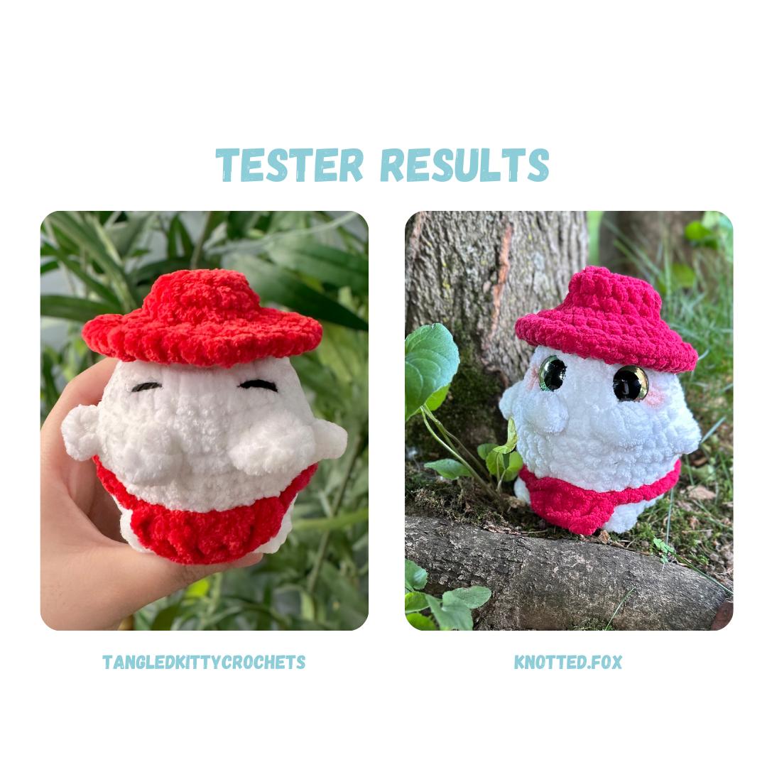 Chibi Radish Crochet Pattern LOW SEW