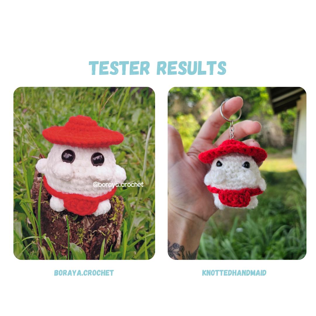 Chibi Radish Crochet Pattern LOW SEW