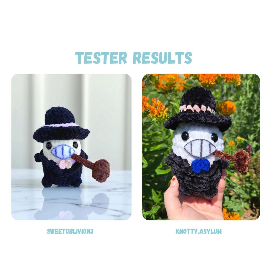 Chibi Turnip Head Crochet Pattern LOW SEW