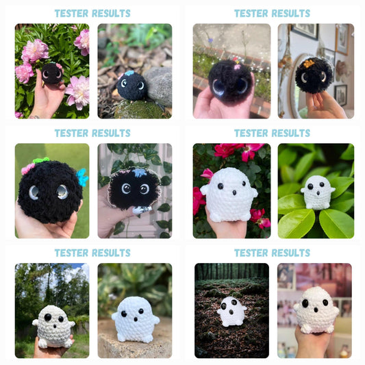 Big Chibi Crochet Pattern Bundle LOW SEW 16 Characters