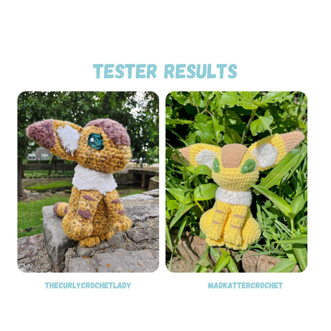 Squirrel Fox Crochet Pattern