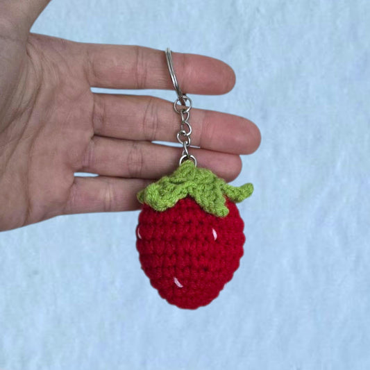 Taschenanhänger Strawberry Schlüsselanhänger