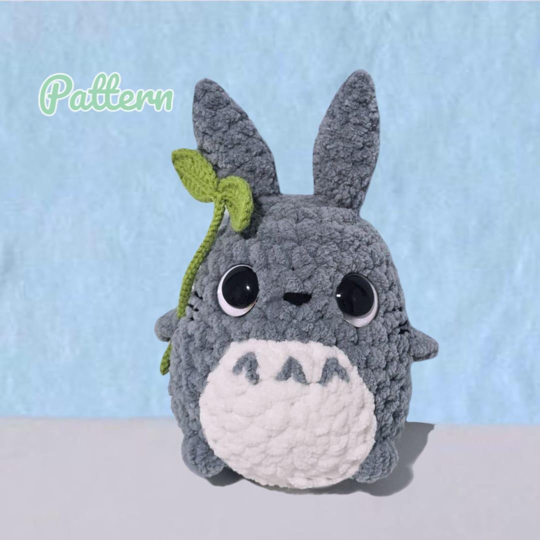 Chibi Big Neighbor Crochet Pattern LOW SEW