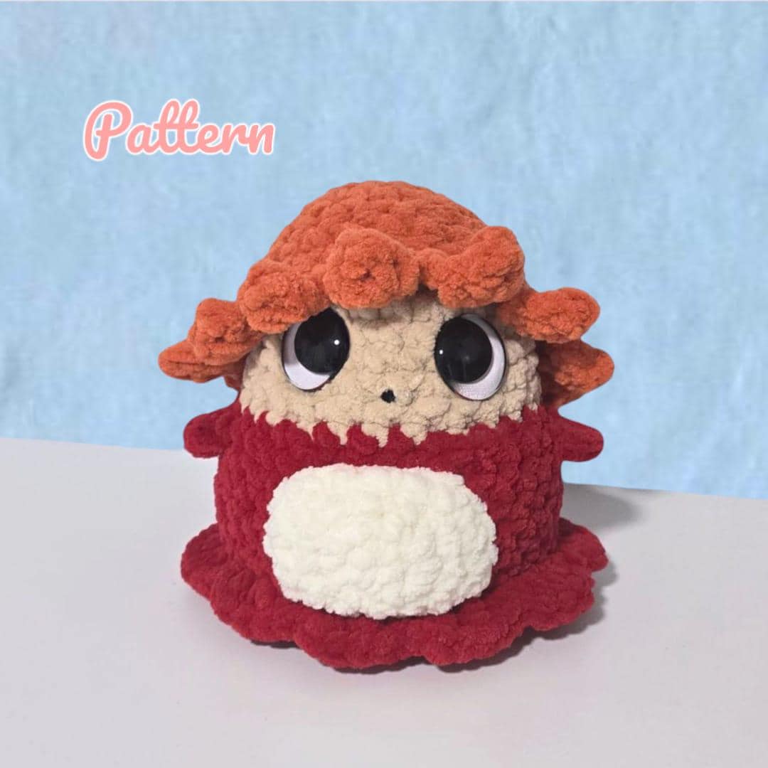 Chibi Fish Crochet Pattern LOW SEW