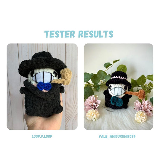 Chibi Turnip Head Crochet Pattern LOW SEW