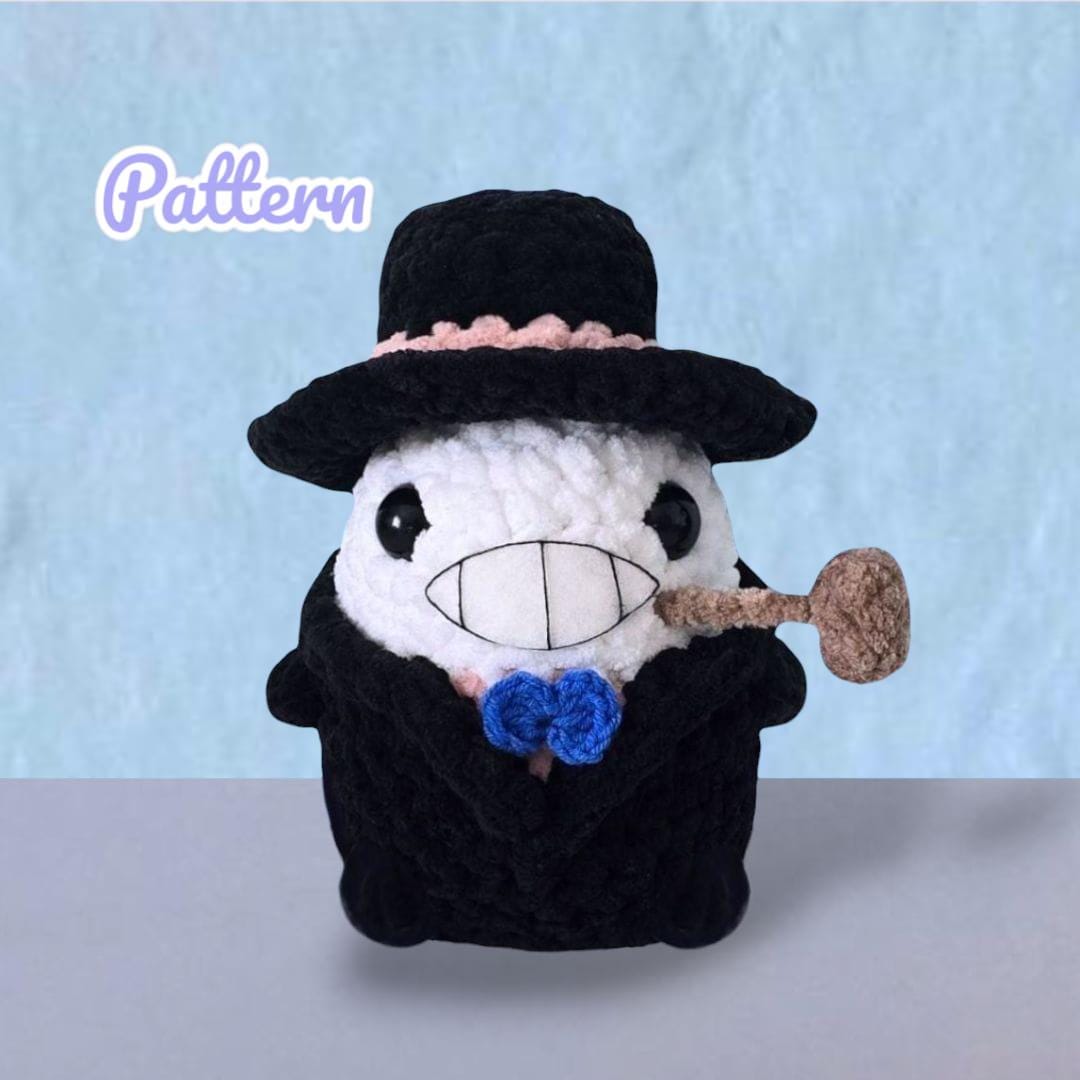 Chibi Turnip Head Crochet Pattern LOW SEW