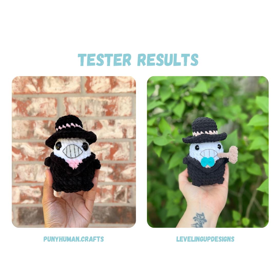 Chibi Turnip Head Crochet Pattern LOW SEW