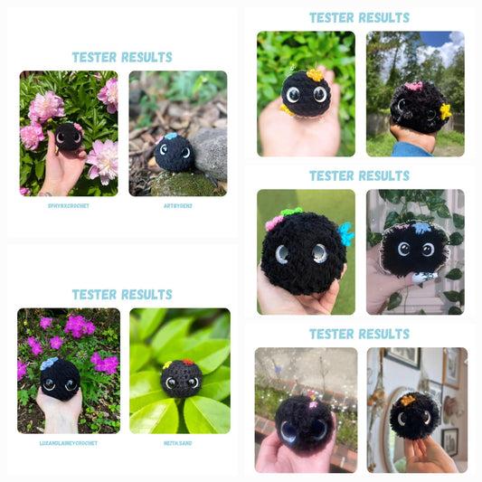 Chibi Neighbor Crochet Pattern Bundle LOW SEW 4 Characters