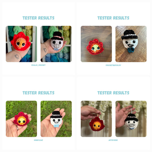 Mini Chibi Crochet Pattern Big Bundle LOW SEW 20 Designs