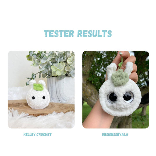 Mini Neighbor Keychains Crochet Pattern LOW SEW Bundle