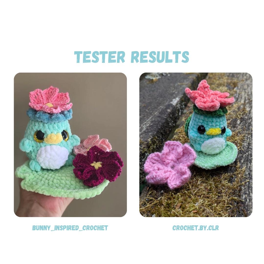 Chibi Kappa Crochet Pattern
