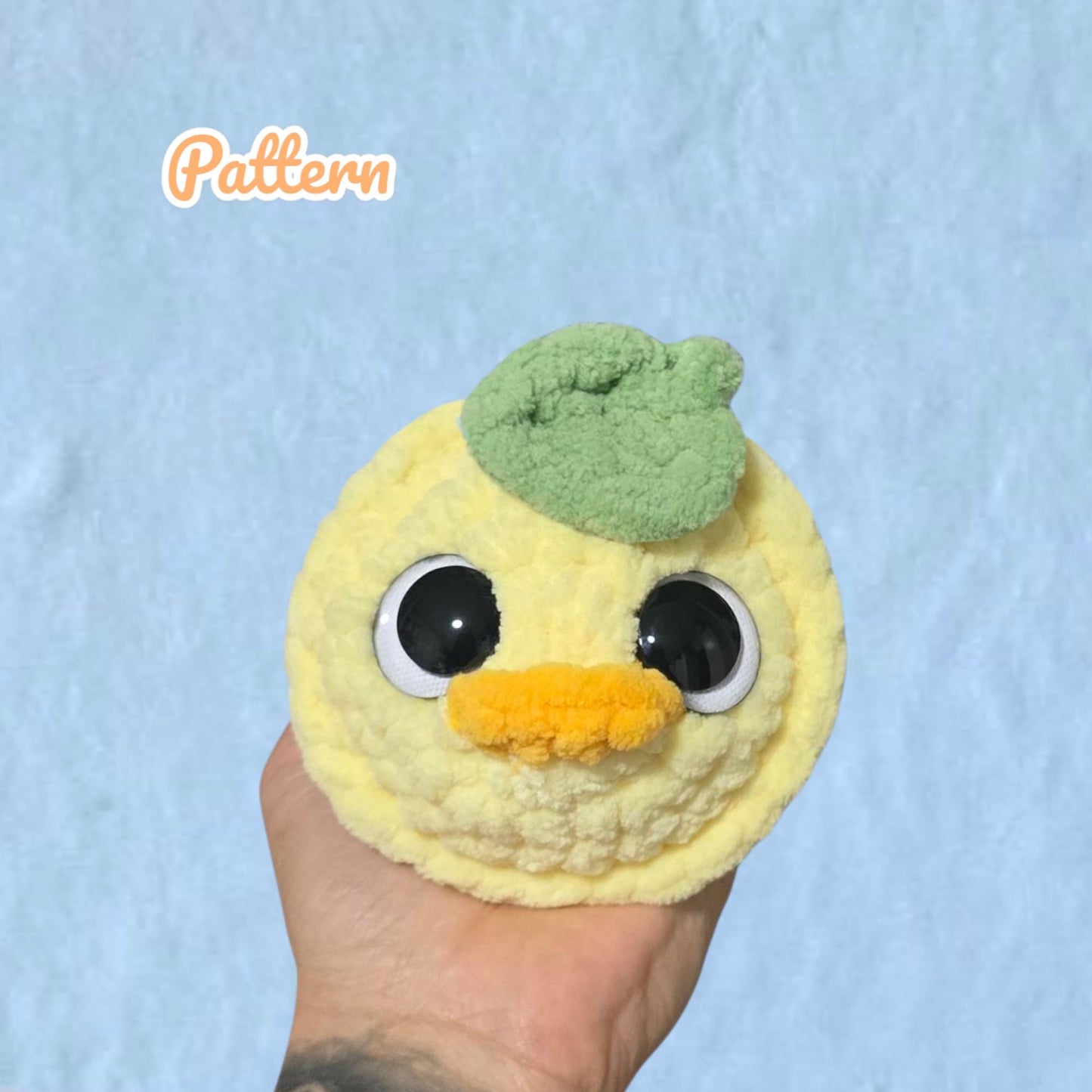 Mini Duck Keychain Crochet Pattern LOW SEW