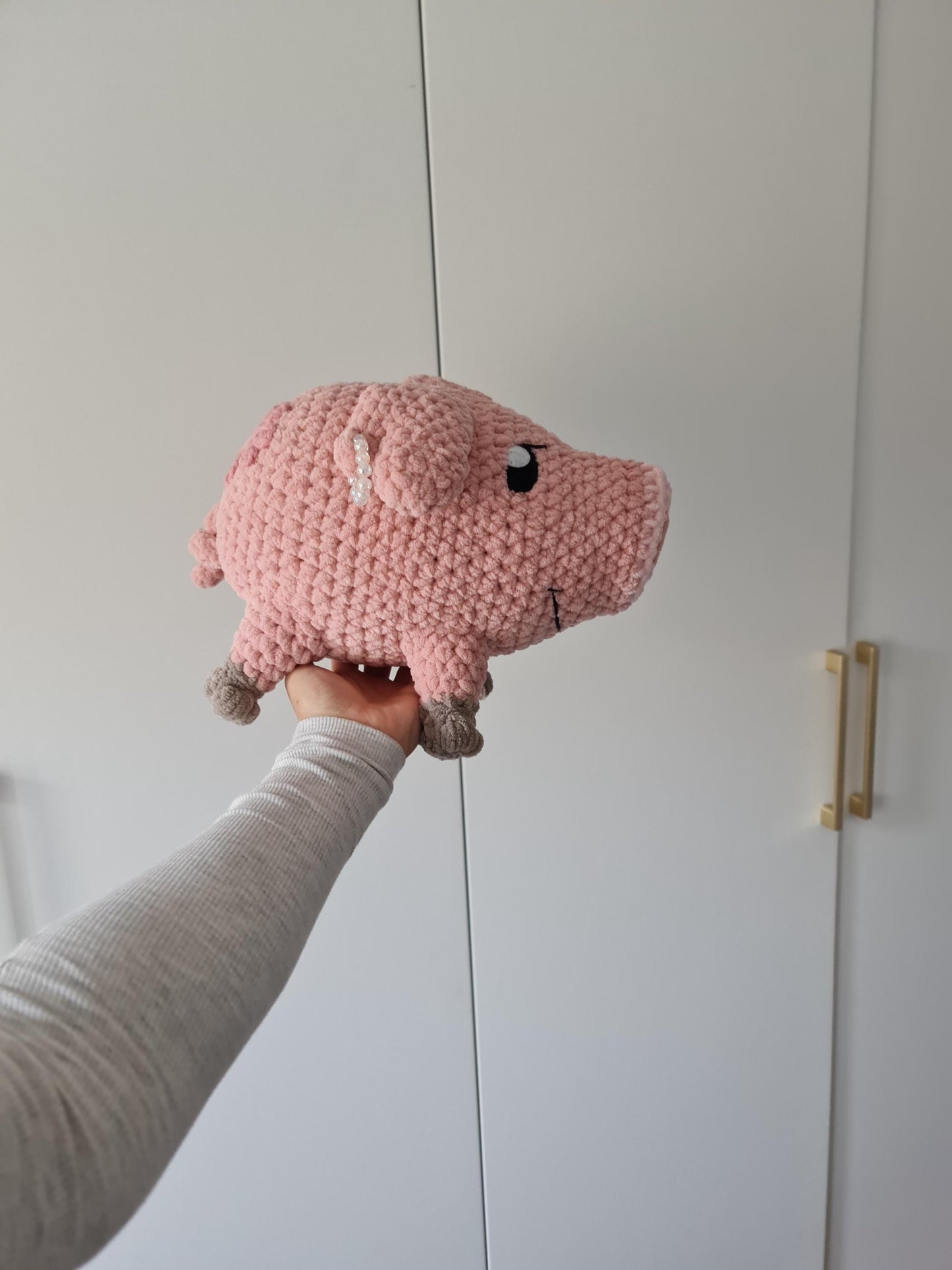 XL Hawk Pig Plushie