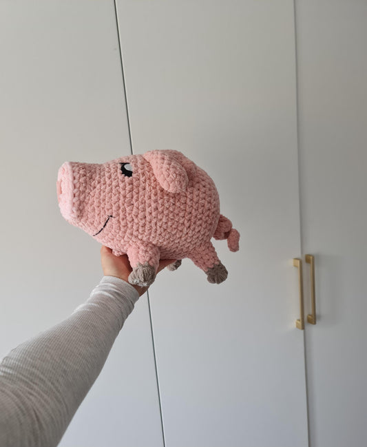 XL Hawk Pig Plushie