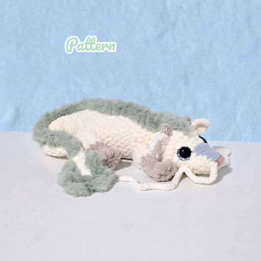BUNDLE NO SEW Small & Baby Spirit Dragon Crochet Pattern