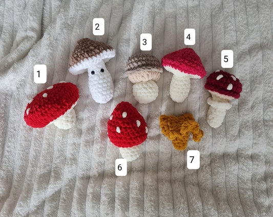 Mushroom Plushies