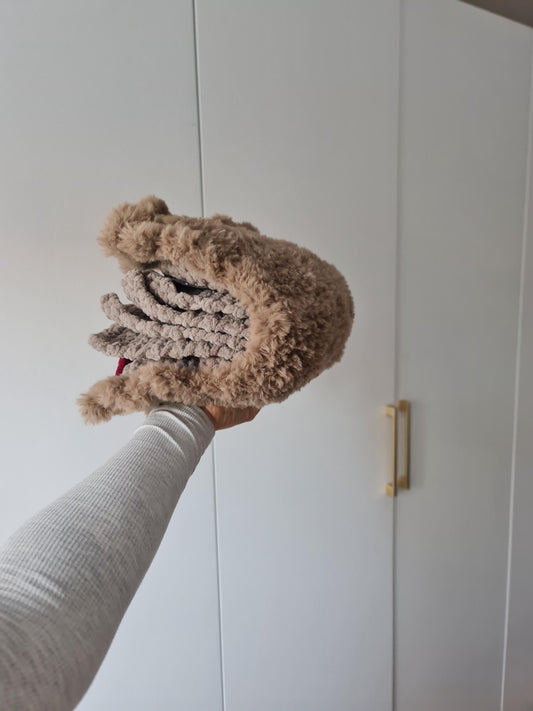 Plushie Monster Book Wizard with Belt and Pictures