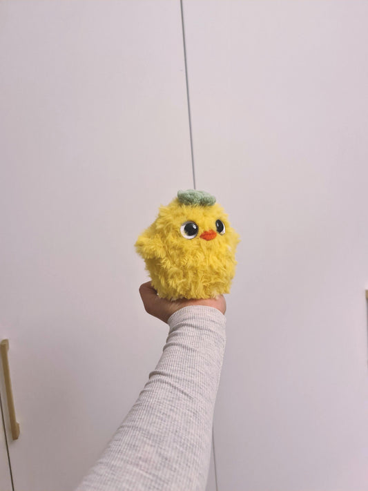 Baby Duck Ootori Sama Plushie with leaf