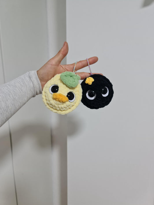 Susuwatari & Ootori Sama Duck Keychains Bag Charm
