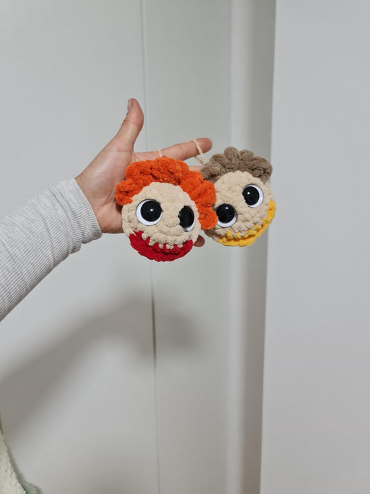 Ponyo Keychains Bag Charm