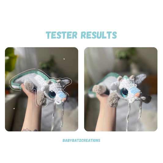 NO SEW Small Spirit Dragon Crochet Pattern