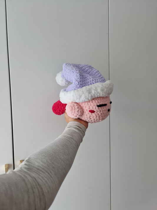 Sleepy Kirby Plushie