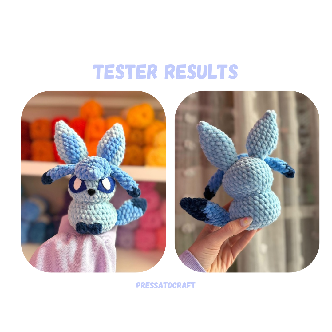 Low Sew Ice Fox Pattern