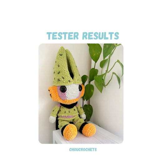 Cell Dragon Ball Crochet Pattern