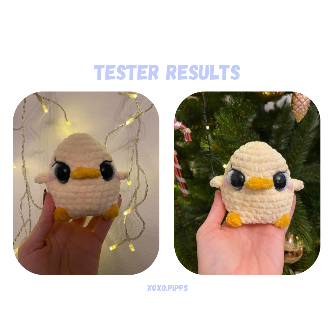 Baby Duck Crochet Pattern NO SEW