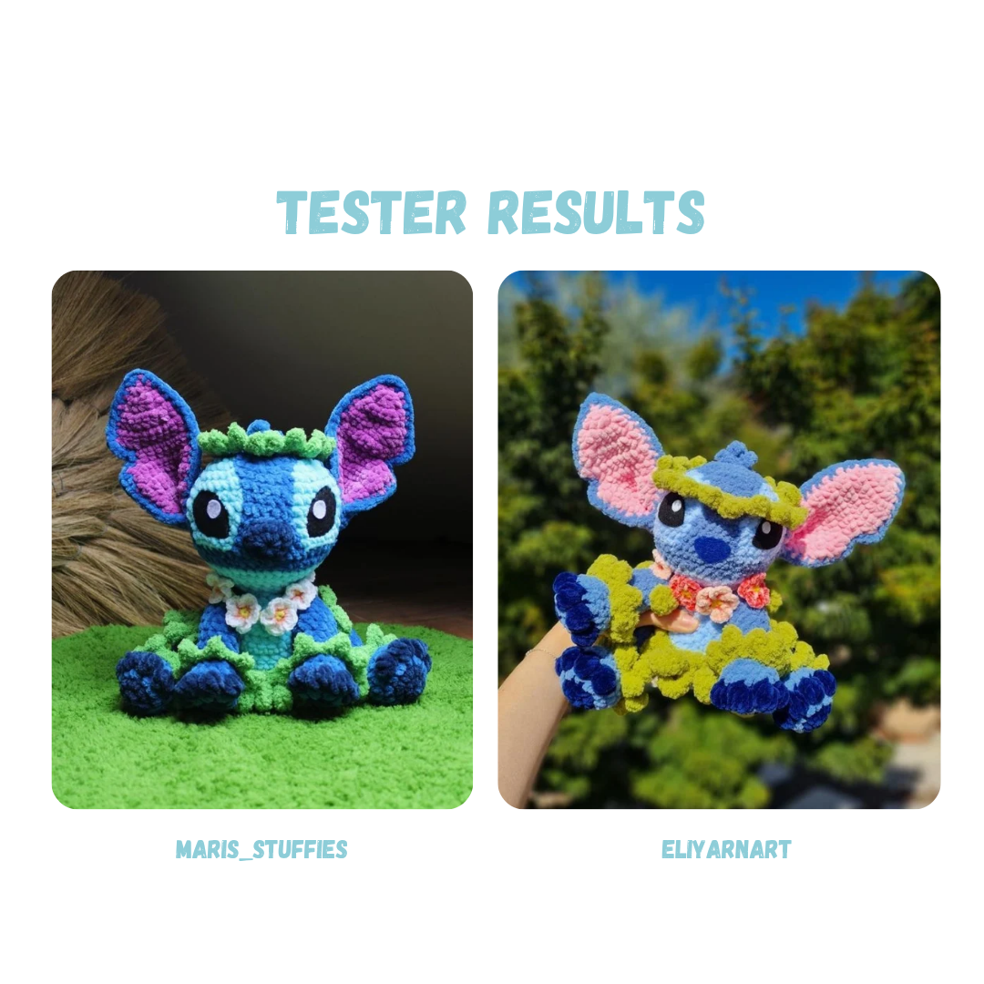 BUNDLE Kauai Monster and Angel Monster Crochet Pattern with Outfit