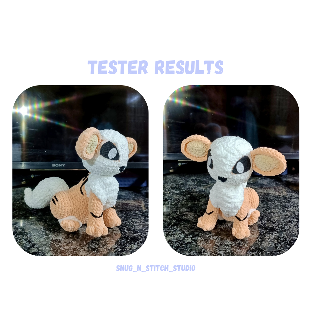 Fire Tiger Crochet Pattern