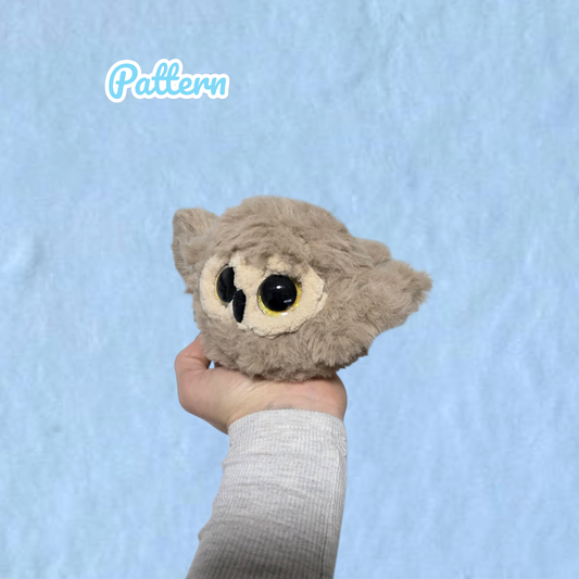 Baby Owl Crochet Pattern NO SEW
